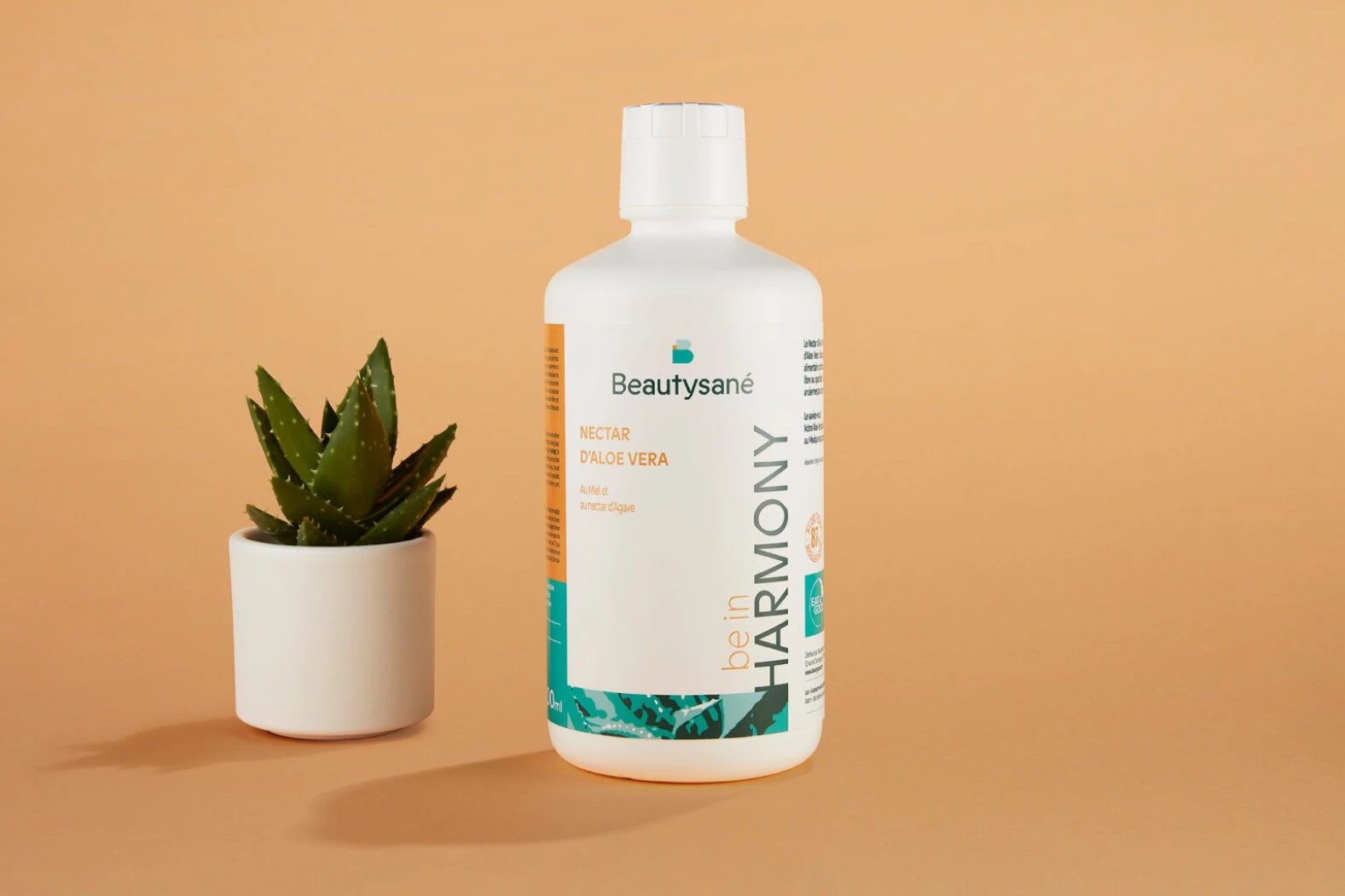 Nectar d’Aloe Vera au Miel et au Nectar d’Agave. Complément alimentaire. - Fabrication Française
